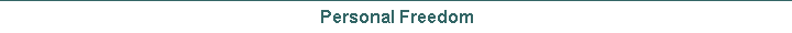 Personal Freedom